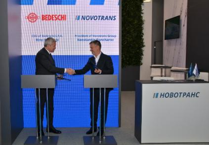 «Новотранс» и компания Bedeschi подписали соглашение о поставках оборудования для терминала LUGAPORT 